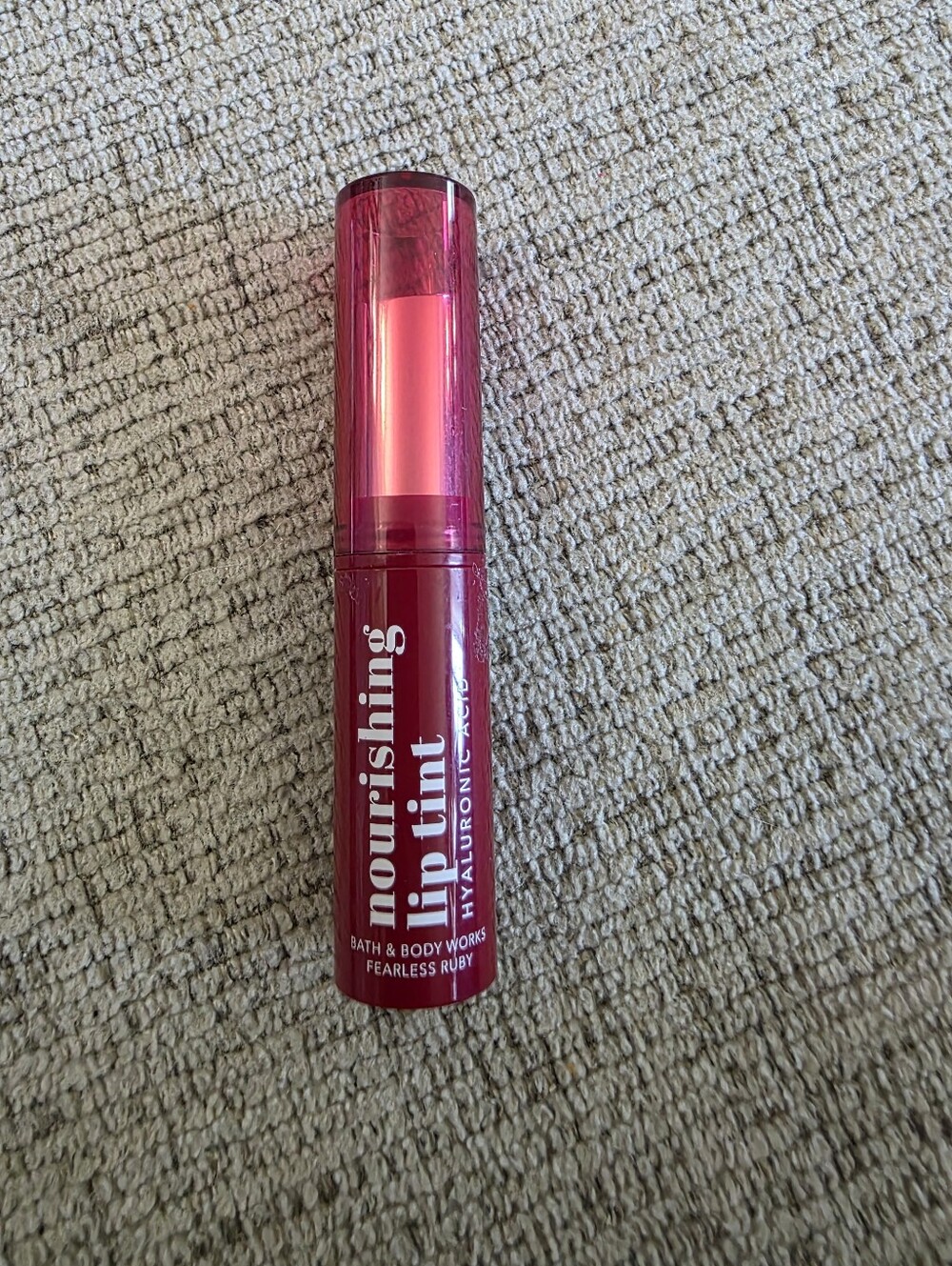 NEW Bath & Body Works Lip Tint Fearless Ruby